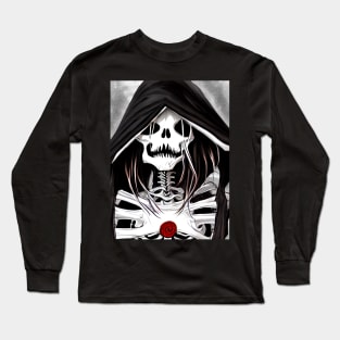 Intricate Anatomy: Delving into the Artistic World of Skeleton Illustrations Long Sleeve T-Shirt